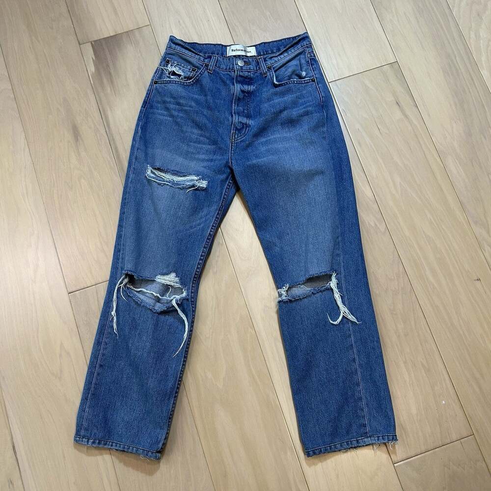 Reformation Cynthia High Rise Straight Jeans Women’s 27